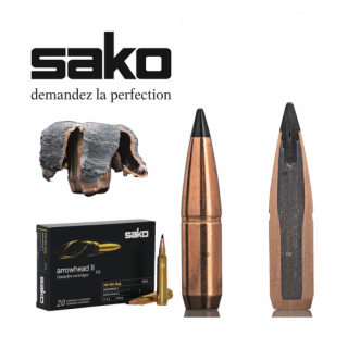 Balles Sako Arrowhead II PT 7mm Rem Mag 150 Grains Par 10