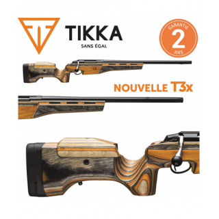 Carabine Tikka T3x Sporter Filetée Canon De 60cm