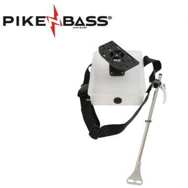 Support De Sonde Basculant Et Inclinable Pike'n Bass Pour Float Tube