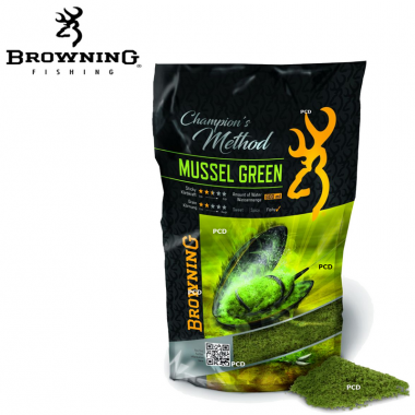 Amorce Browning Champion’s Method Mussel Green 1kg