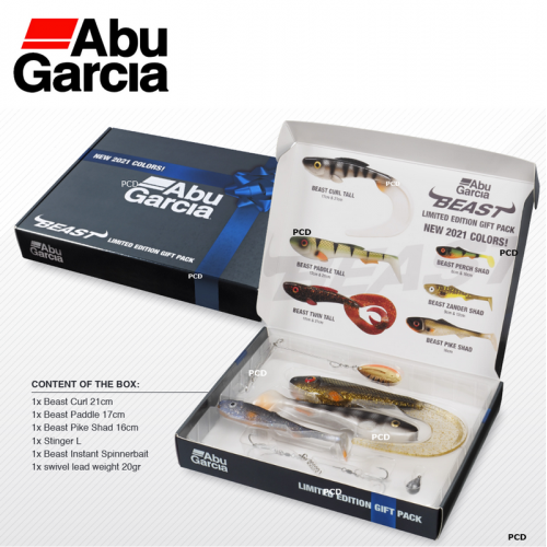 Coffret Cadeau Abu Garcia Leurres Souples Beast Gift Pack Edition Limitée