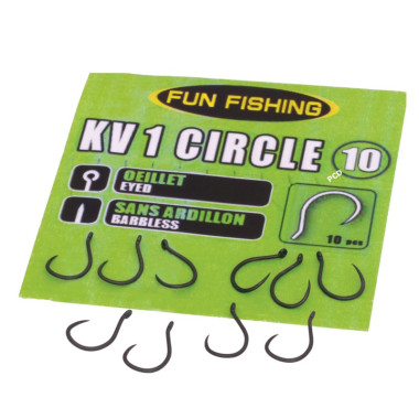 Hameçons Feeder Fun Fishing KV1 Par 10