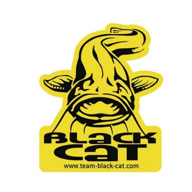 Autocollant Catfish Black Cat 80 X 70MM