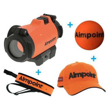 Pack Complet Viseur Aimpoint Micro H2 2MOA Orange Cerakote