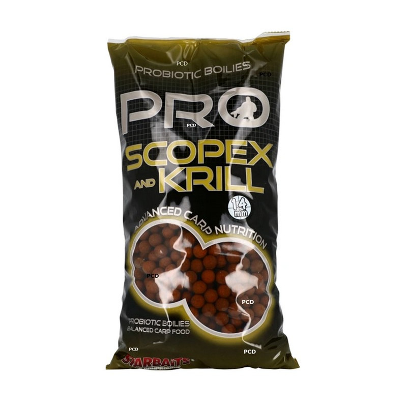 Bouillettes Starbaits Probiotic Pro Scopex Krill 2KG500