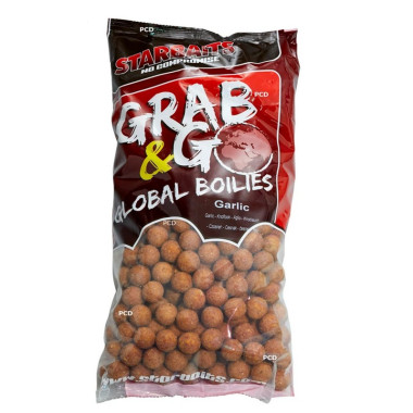 Bouillettes Starbaits Grab & Go Global 1KG Garlic