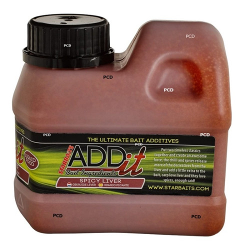 Additif Liquide Starbaits Add'it Spicy Liver 500ML