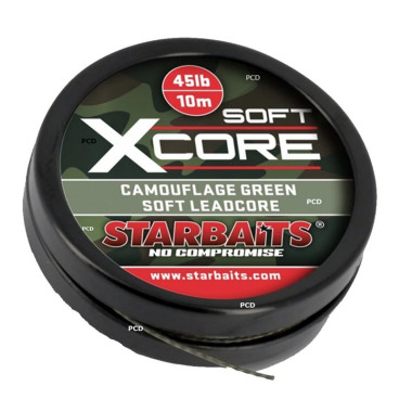 Tresse à Bas De Ligne Starbaits Leadcore X Core Cam Soft 10M 45LBS