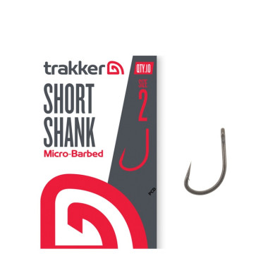 Hameçons Trakker Short Shank Hook Barbless Par 10