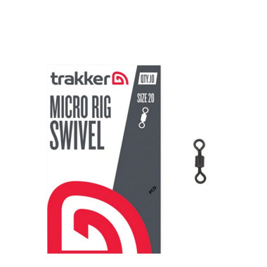 Emerillons Trakker Micro Rig Swivel Size 20 Par 10