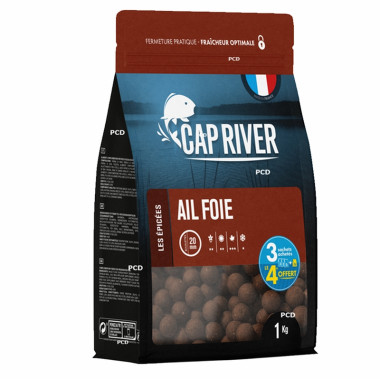 Bouillettes Cap River Ail Foie 1kg