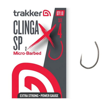 Hameçons Trakker Clinga SP XS Hooks Micro-Barbed Par 10