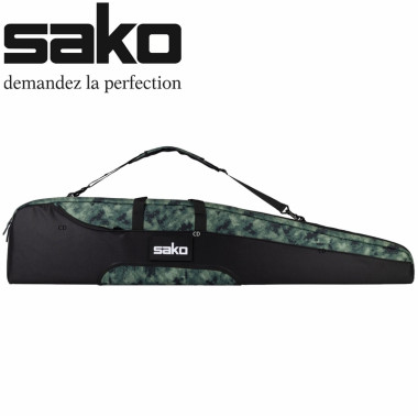 Fourreau Carabine Sako Matelassé Camouflage Et Noir