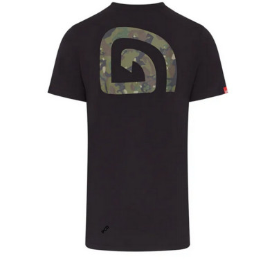 Tee-Shirt Homme Trakker Noir CR Logo T-Shirt Black Camo