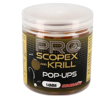 Bouillettes Flottantes Starbaits Probiotic Pro Scopex Krill Pop Up 50G