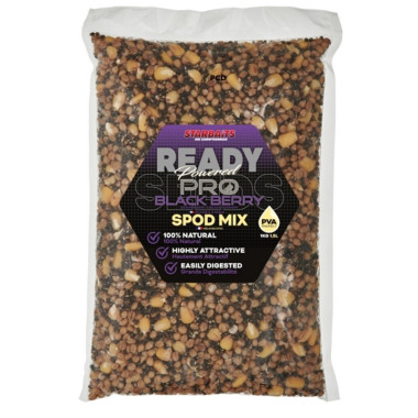Graines Cuites Starbaits Ready Seeds Spod Mix Pro Blackberry 1Kg500