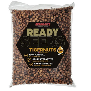 Graines Cuites Starbaits Ready Seeds Tigernuts 4Kg500
