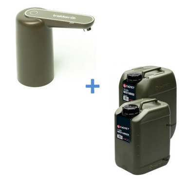 Pack Robinet Powerflo USB Tap + Jerricane Cygnet 10 Litres Water Carrier