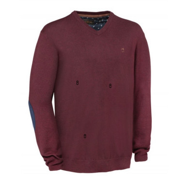 Pull Homme Club Interchasse Welson Prune