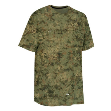 T-Shirt Homme Verney Carron Ghost Camo Snake Forest