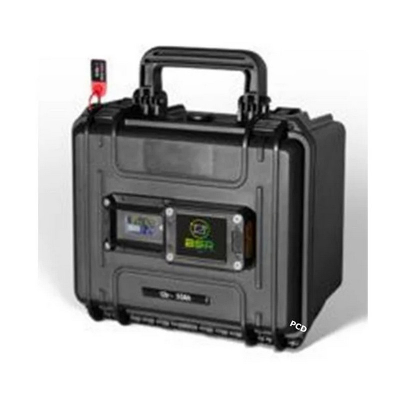 Batterie Valise Lithium BSR Eco-12100 12V 100AH + 1 Chargeur 12V 10A
