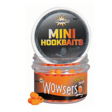Pellets D'Eschage Dynamite Baits Wowser Mini Hookbaits Orange ES-B 3MM